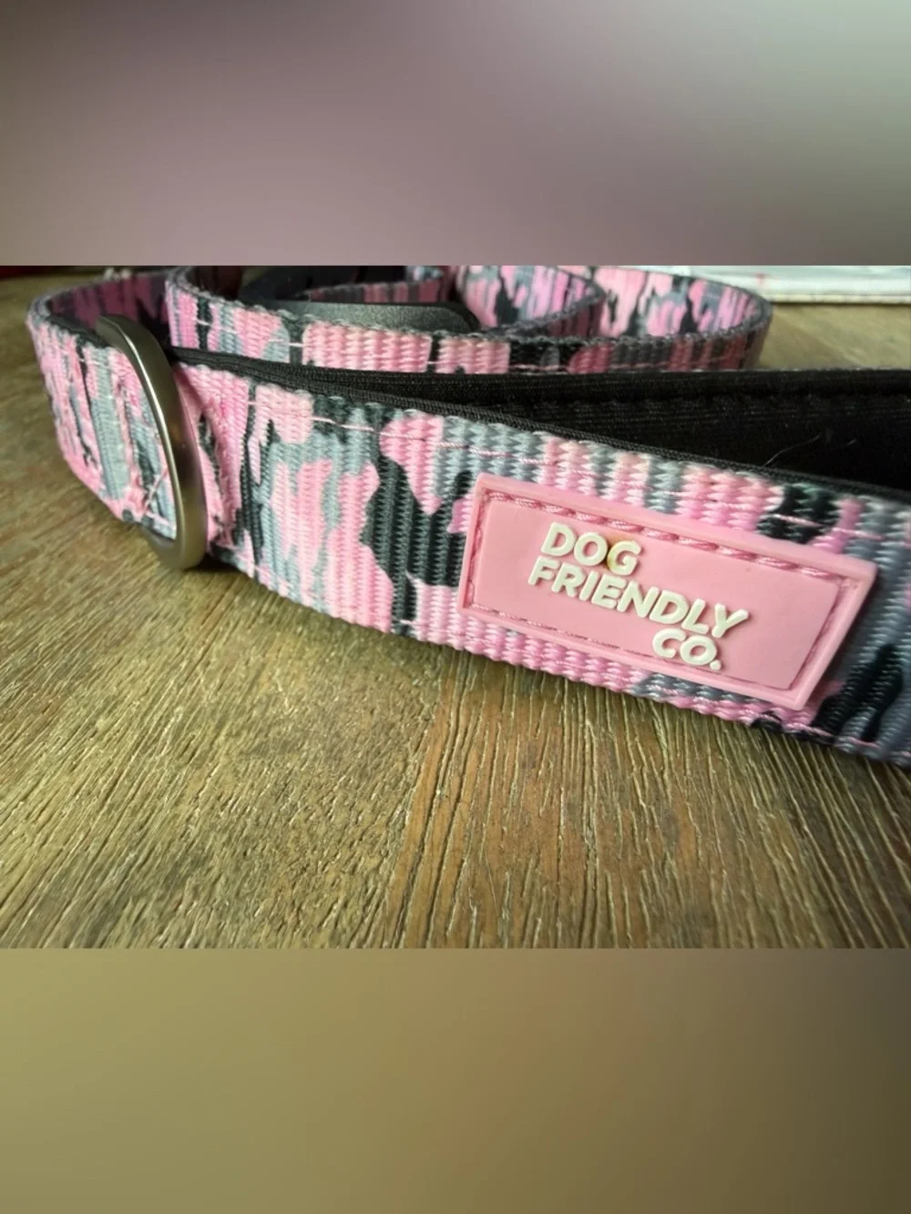 Dog Friendly Co Leash - Pink Camo Like New